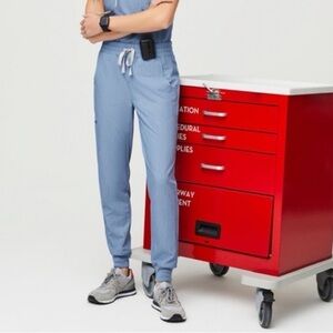 24HR SALE * FIGS HEATHER INDIGO ZAMORA 2.0 JOGGERS (L)